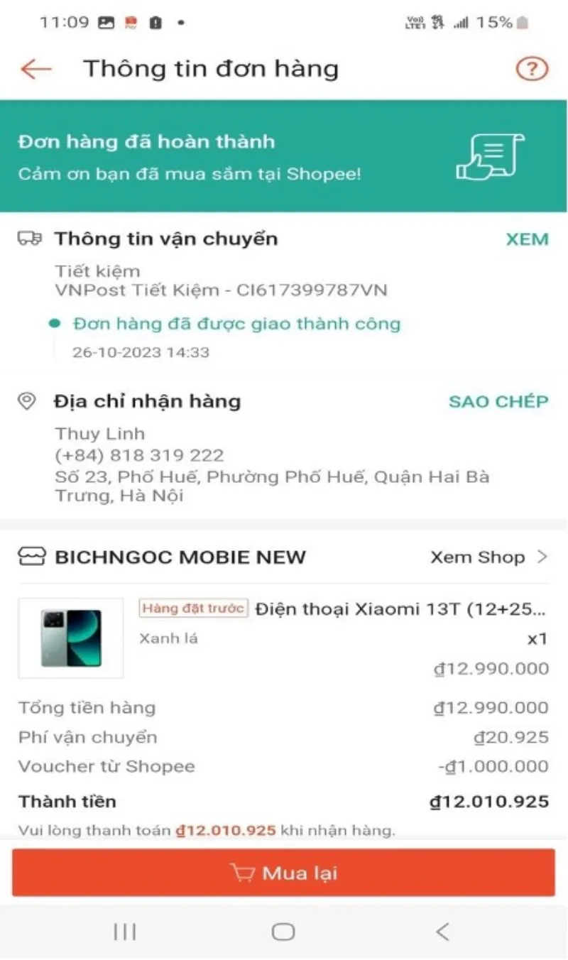 Lật tẩy chiêu lừa “đặt đơn ảo” để chiếm đoạt voucher trên Shopee 6