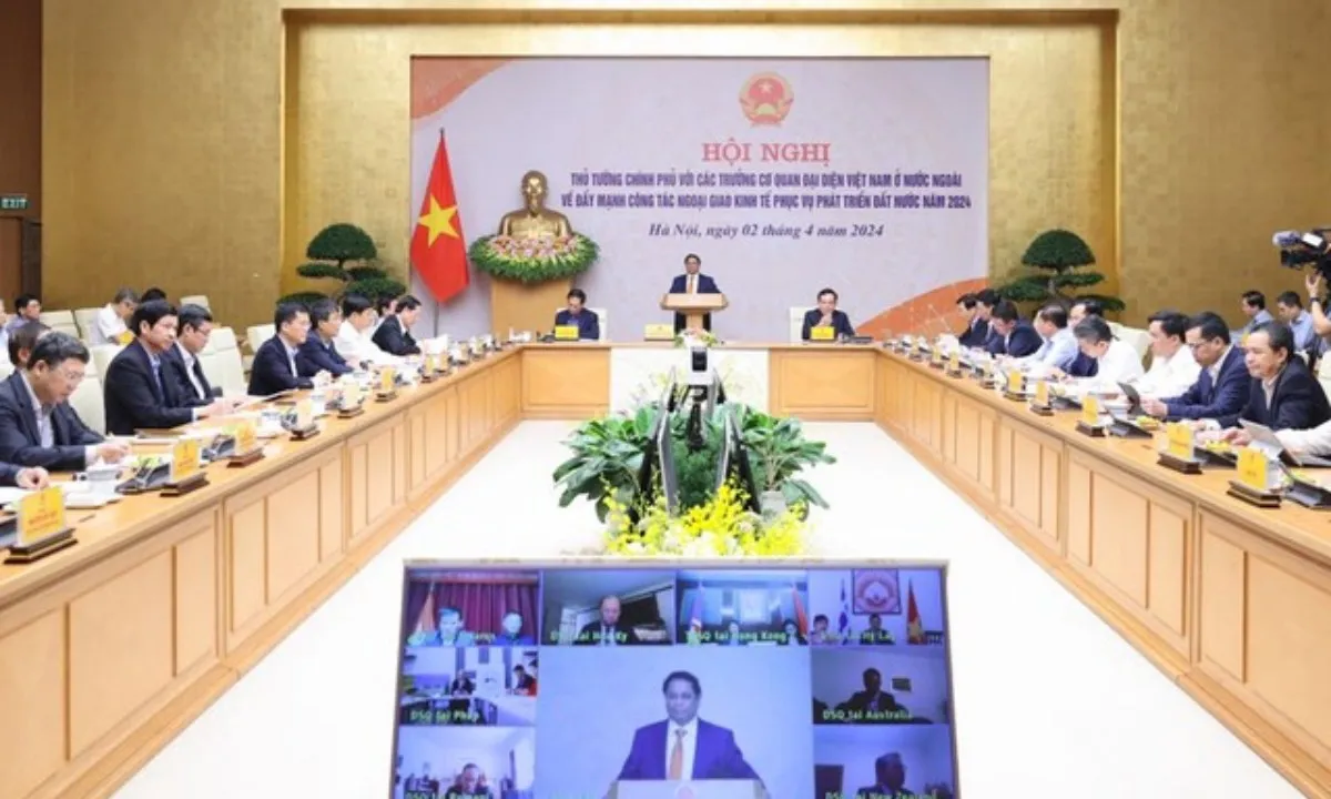 Đẩy mạnh công tác ngoại giao kinh tế phục vụ phát triển năm 2024