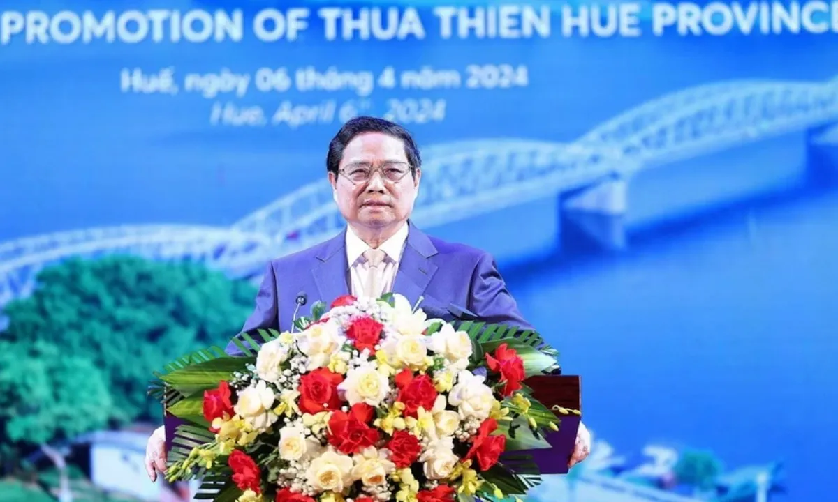 Thủ tướng: Phát triển Thừa Thiên Huế toàn diện là lựa chọn chiến lược, ưu tiên hàng đầu