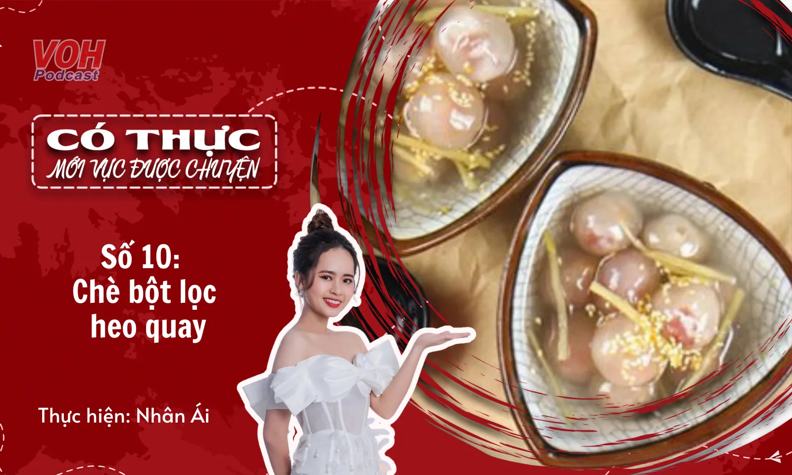 Chè bột lọc heo quay hòa vị mặn - ngọt độc lạ xứ Huế | CTMVDC #10