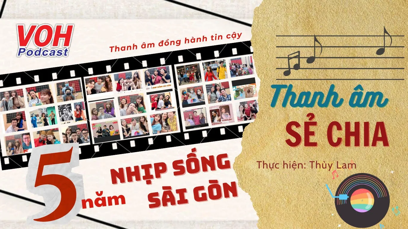 5 năm Nhịp Sống Sài Gòn - Thanh âm đồng hành yêu thương, kết nối và tin cậy