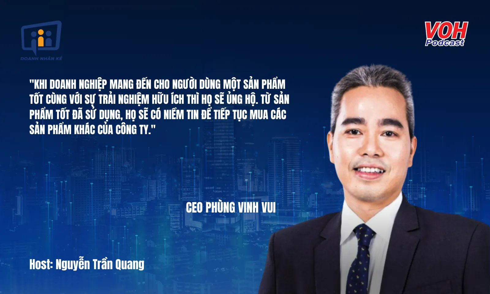 CEO Phùng Vinh Vui: Từ kẻ liều lĩnh đến ông vua thực phẩm chức năng | DNK #121