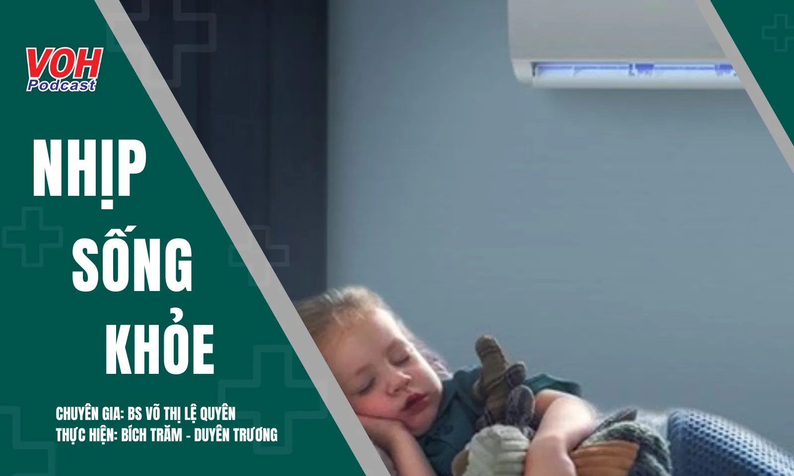 Trẻ bị hen suyễn có nên ngủ máy lạnh xuyên đêm?