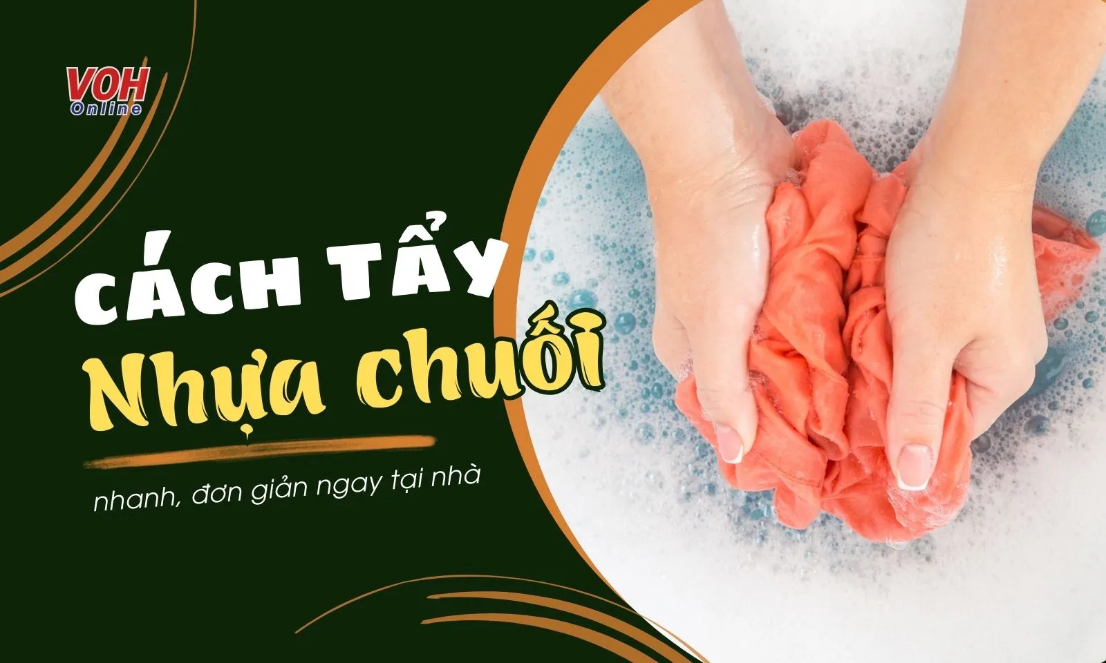 3 cách tẩy nhựa chuối trên quần áo nhanh, đơn giản