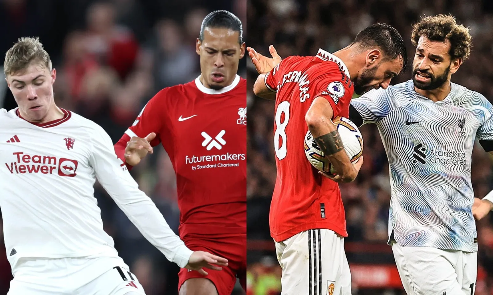 4 điểm nóng màn thư hùng MU vs Liverpool: Bức tường Van Dijk cản lối Hojlund | Thay đổi chặn Salah