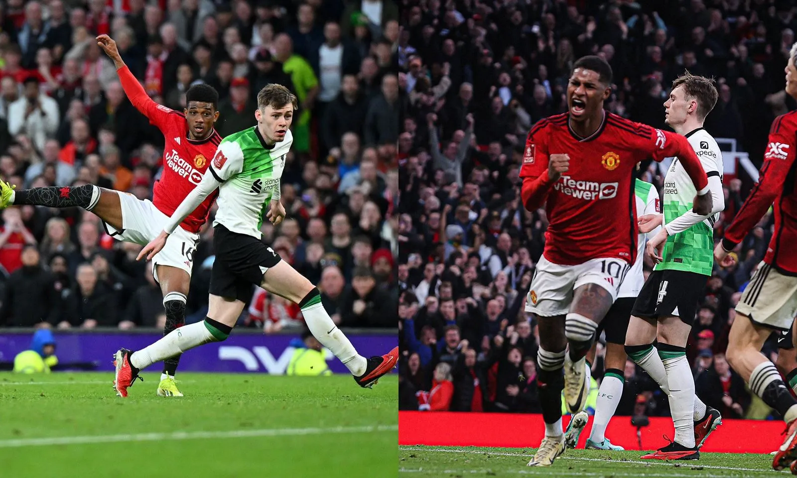 Amad Diallo hóa người hùng, MU thắng kịch tính trước Liverpool để thẳng tiến vào Bán kết FA Cup