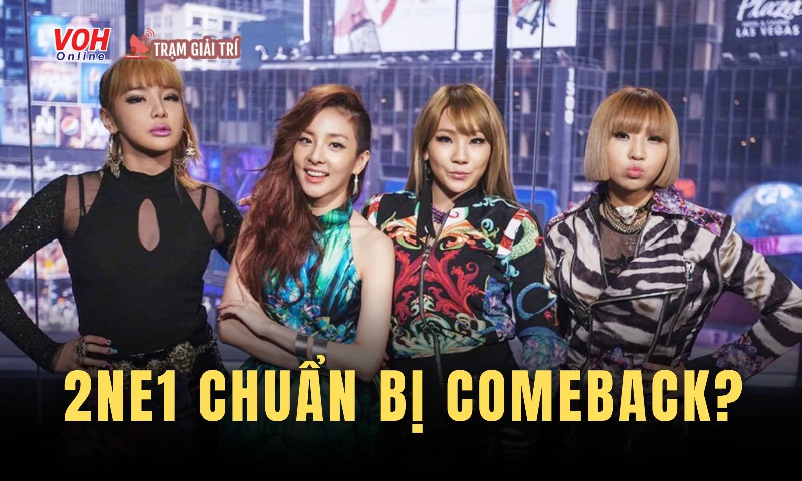 Rộ tin 2NE1 chuẩn bị comeback