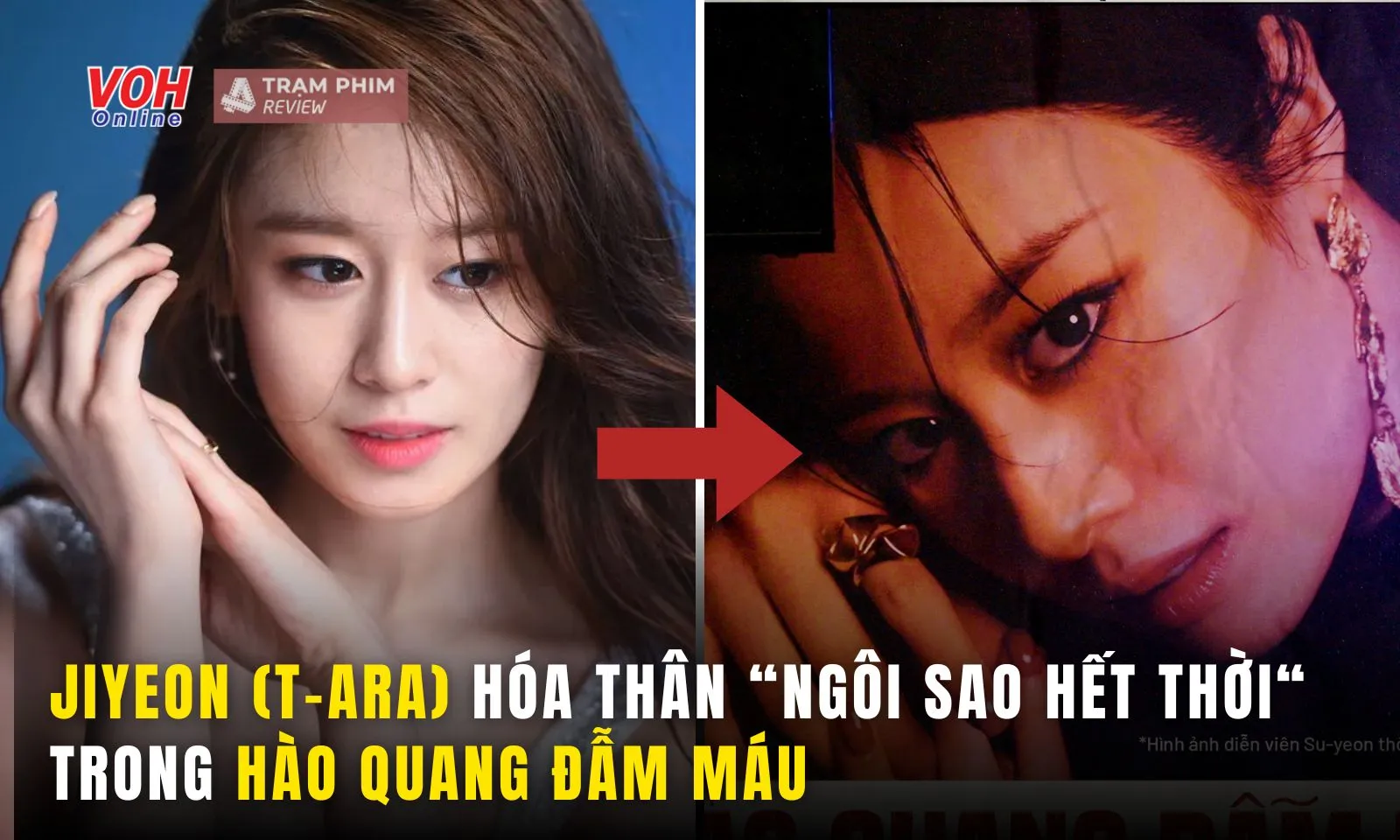 Jiyeon (T-Ara) vướng scandal đánh bay sự nghiệp trong Hào Quang Đẫm Máu 