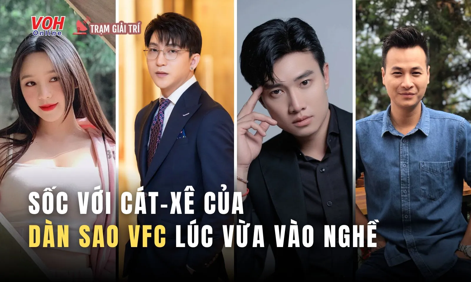 Bất ngờ với cát-xê của dàn sao VFC lúc mới vào nghề 