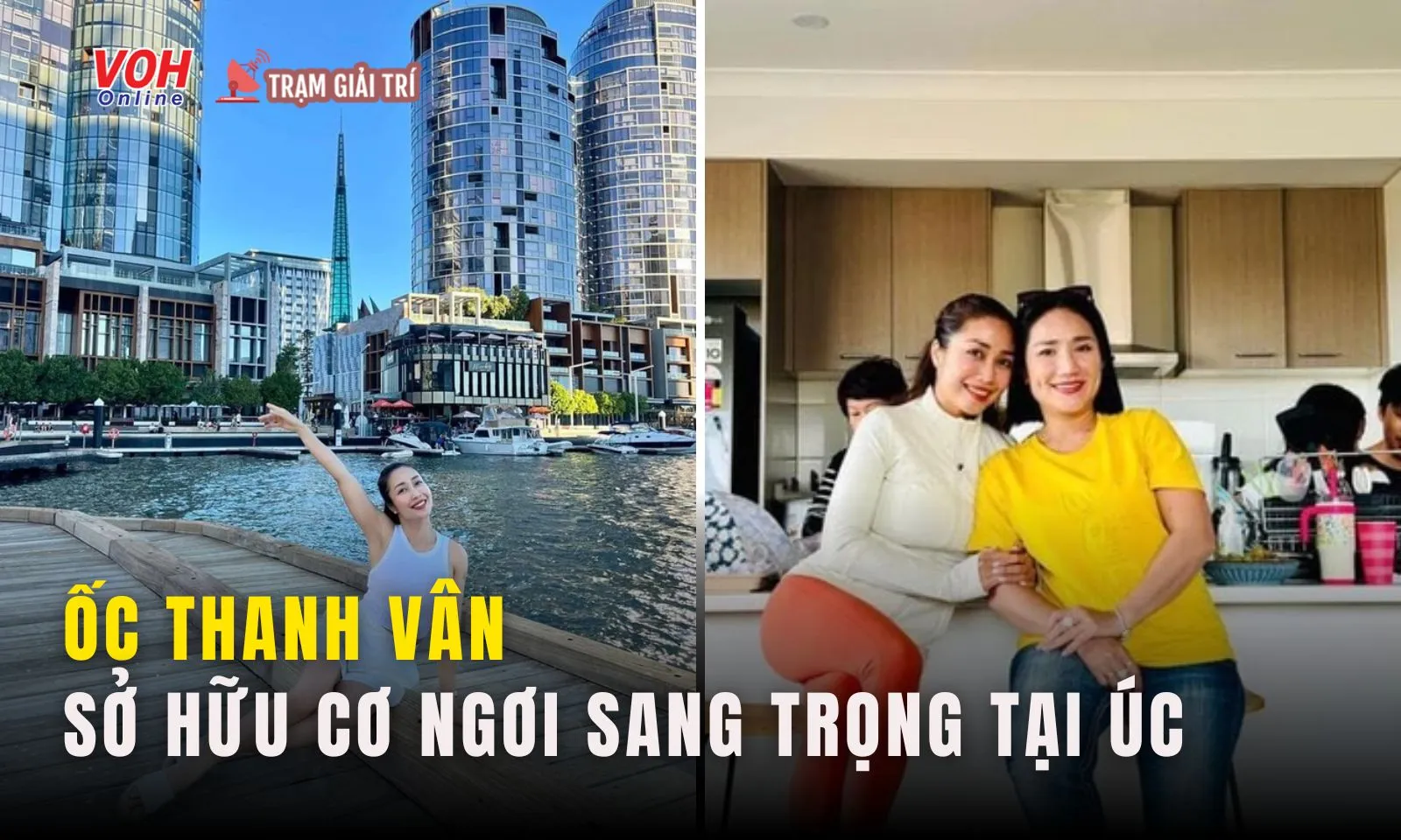 Ốc Thanh Vân gây choáng với cơ ngơi sang trọng tại Úc