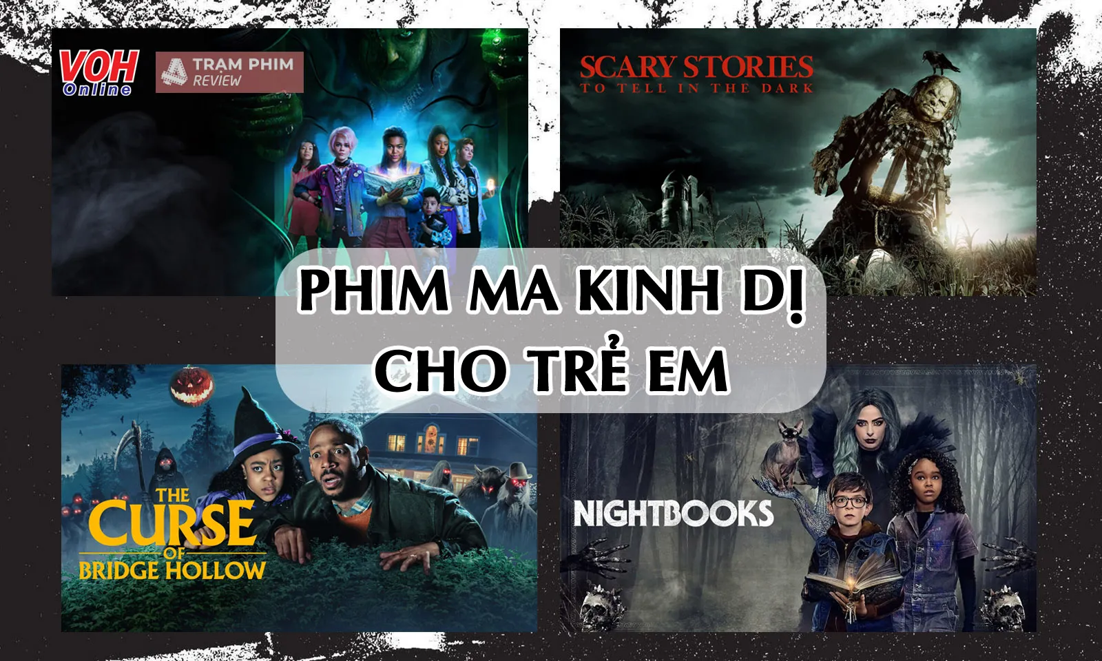 Top 14 phim ma, phim kinh dị dành cho trẻ em hay nhất