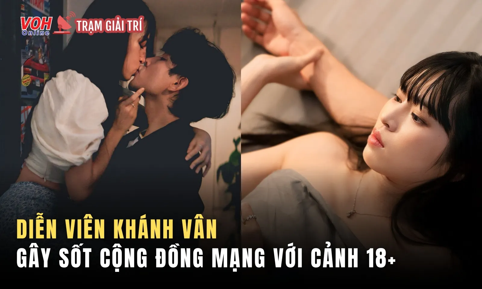 Khánh Vân gây sốt vì cảnh 18+