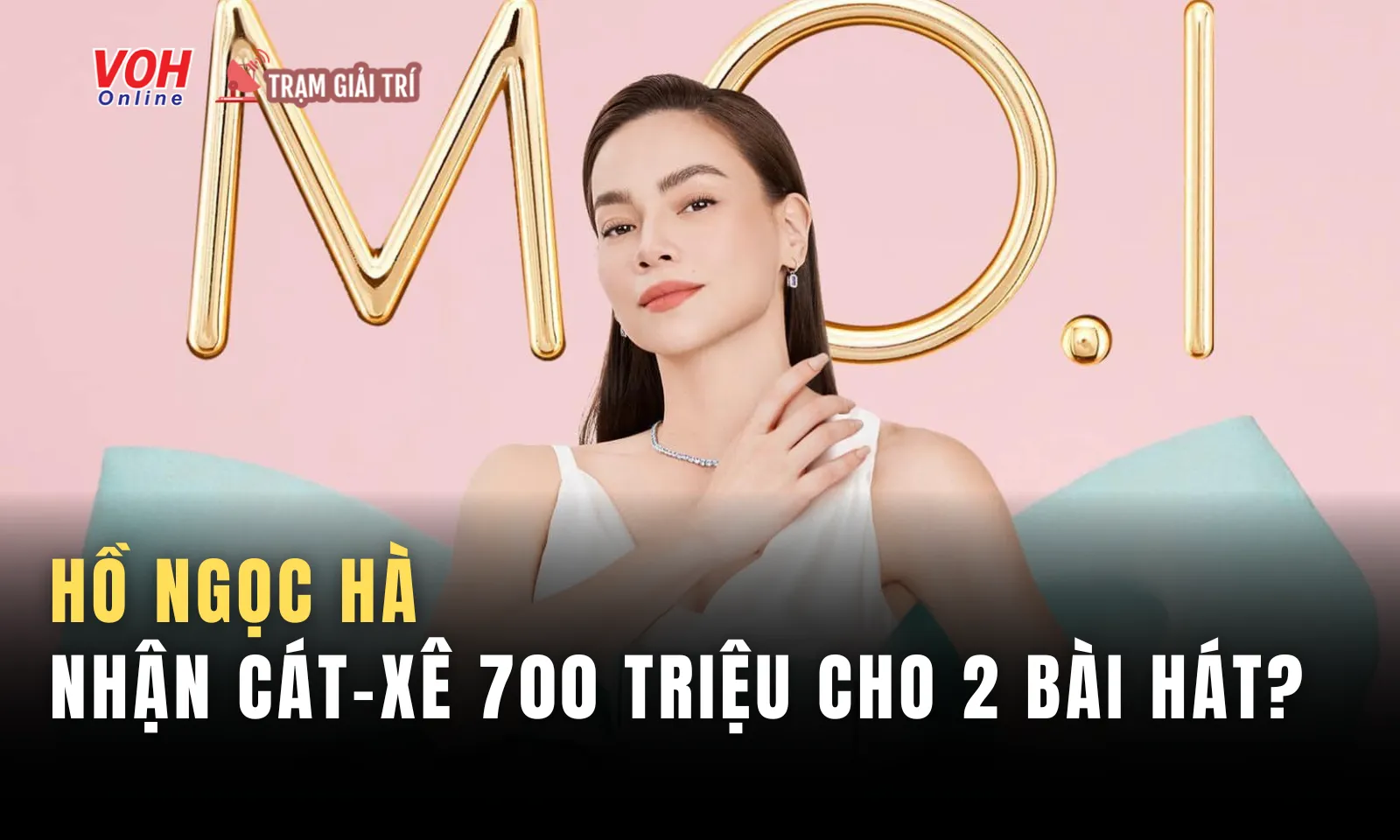 Hồ Ngọc Hà gây bão với mức cát-xê 700 triệu, chỉ hát 2 bài