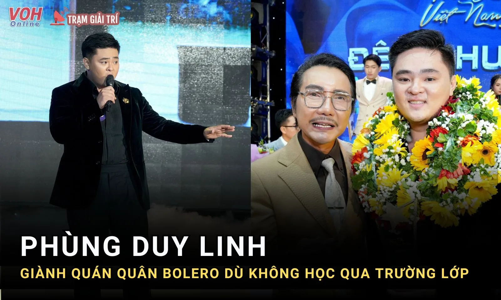 Phùng Duy Linh say đắm tình ca Việt dù không được học qua trường lớp