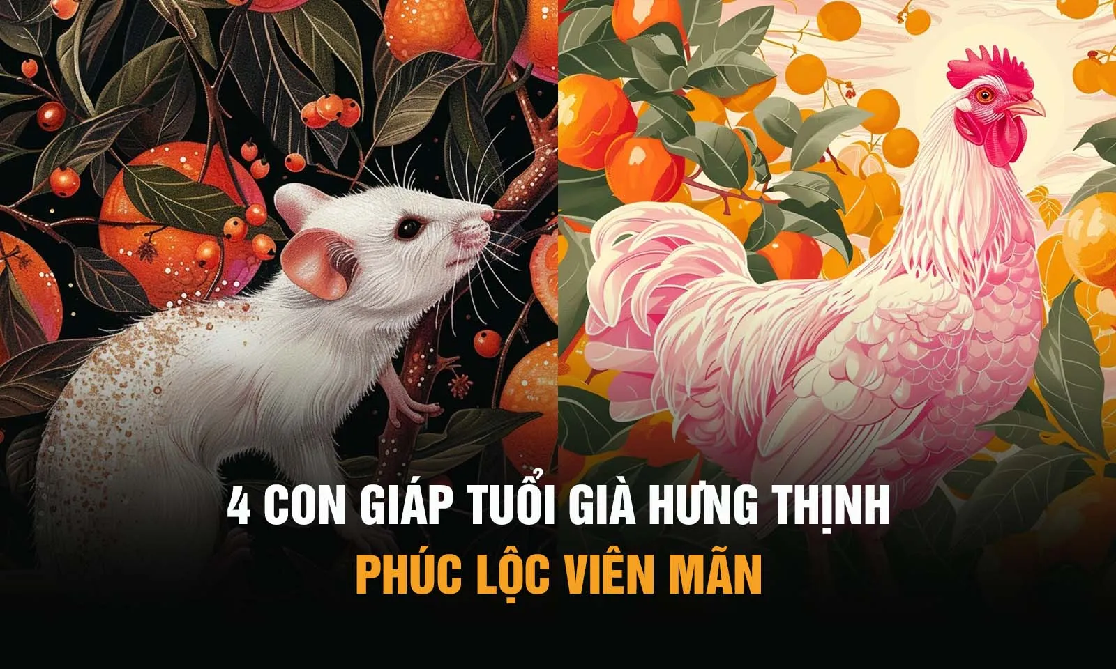 4 con giáp có hậu vận mỹ mãn, may mắn bủa vây, phúc lộc dồi dào