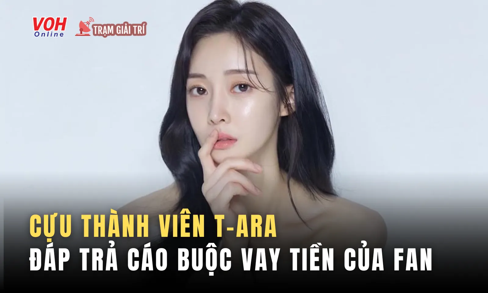 Cựu thành viên T-ara đáp trả cáo buộc vay tiền sau khi tự tử bất thành 