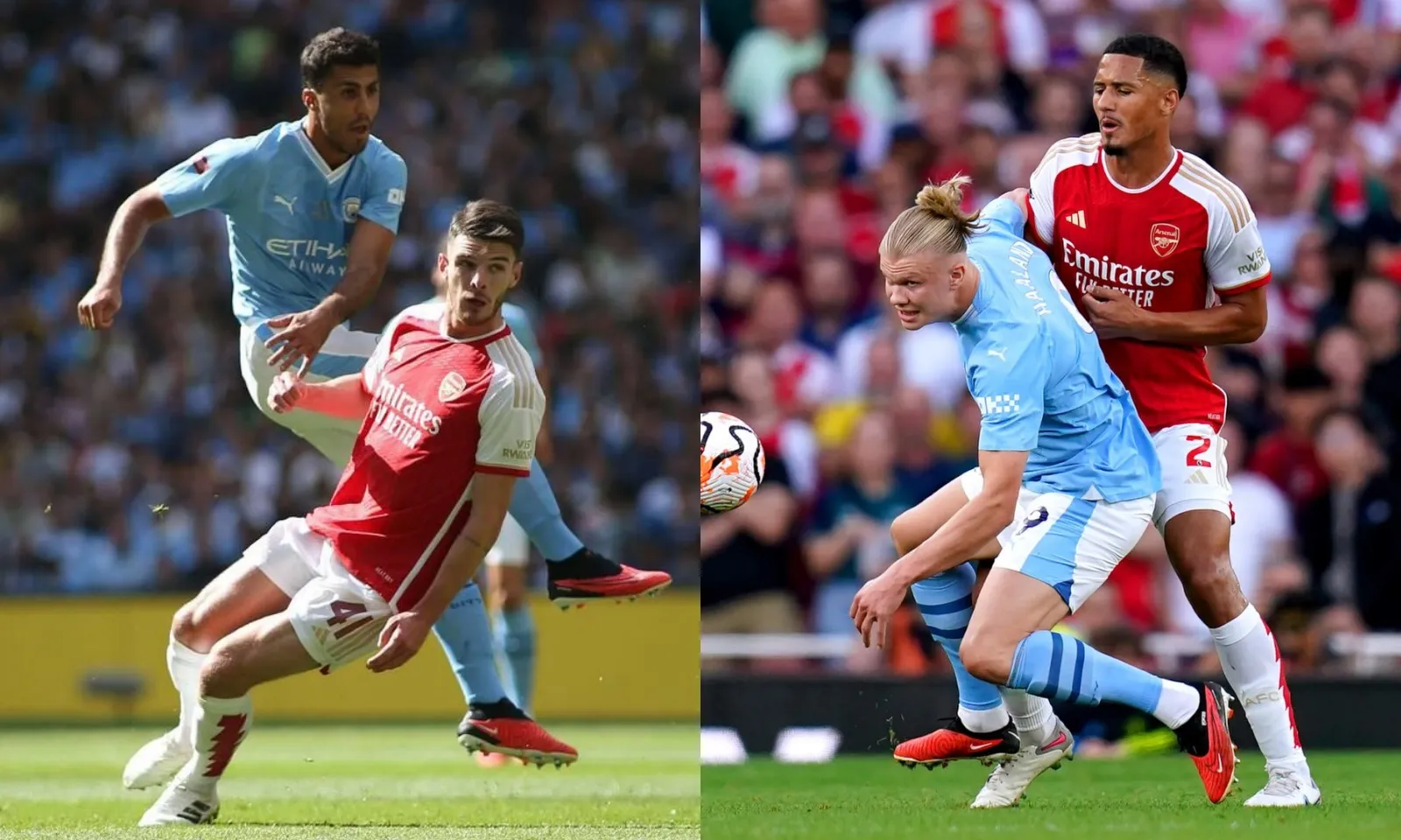 4 điểm nóng đại chiến Man City vs Arsenal: Cỗ máy phong tỏa Haaland | Rodri hay Rice giỏi hơn?