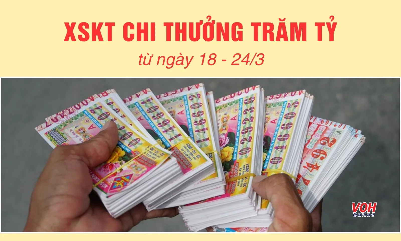 Các công ty XSKT chi thưởng hàng trăm tỷ đồng trong tuần qua