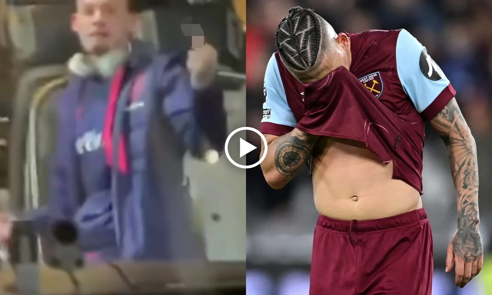 VIDEO: Báo thủ Man City giương ngón tay thối đáp trả CĐV đội nhà