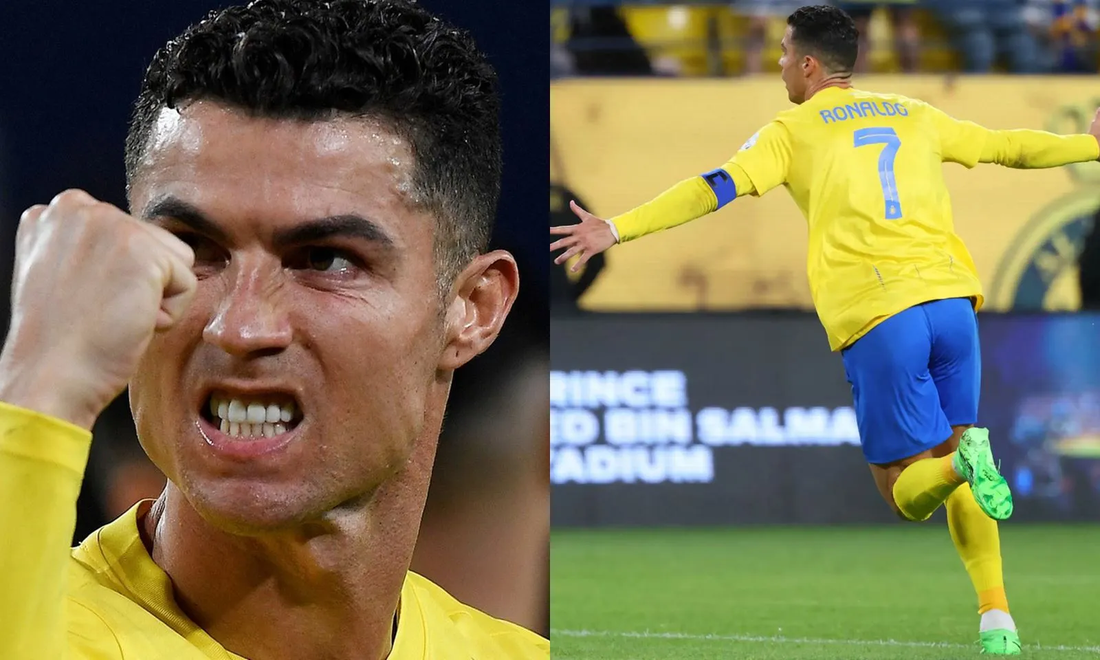 Ronaldo “gầm vang” bằng cú hattrick thứ 64, Al-Nassr thắng hủy diệt Al Taee