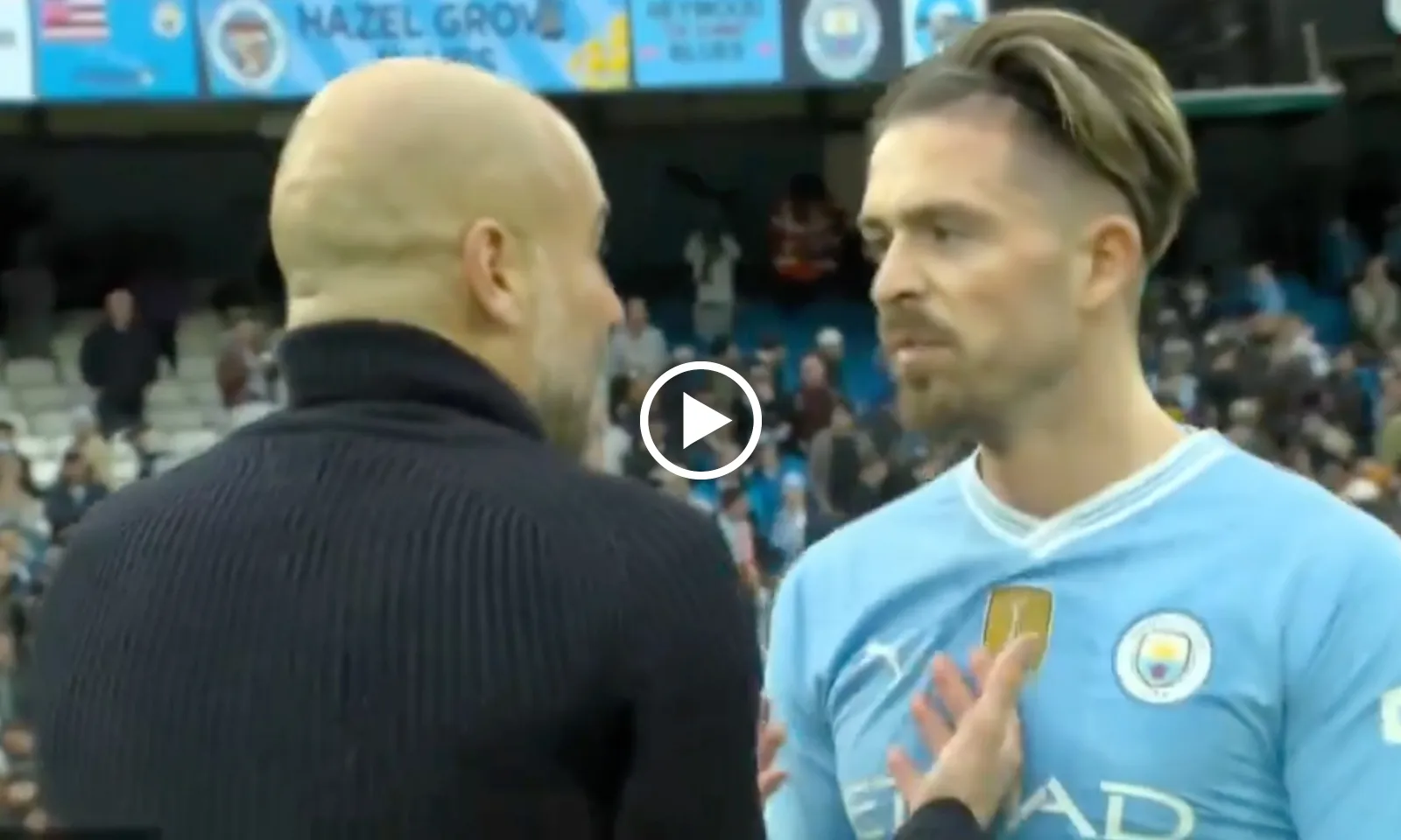 VIDEO: Pep sấy học trò Man City không đạt yêu cầu ngay sau trận hoà Arsenal