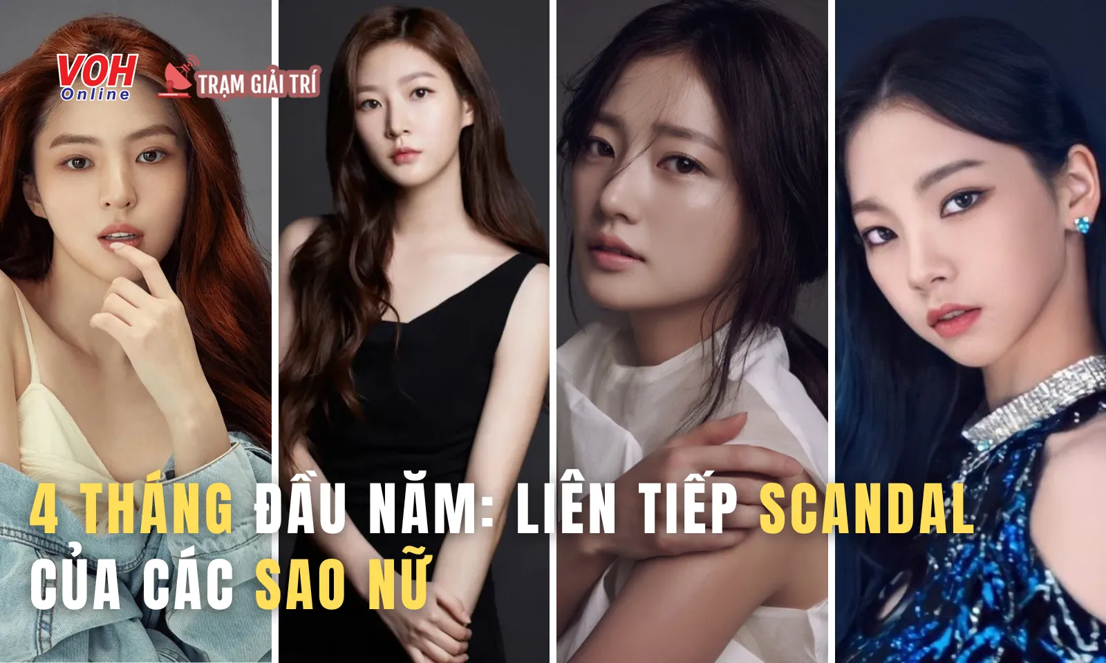 Showbiz Hàn đầu năm 2024: Liên tiếp drama của sao nữ chiếm sóng