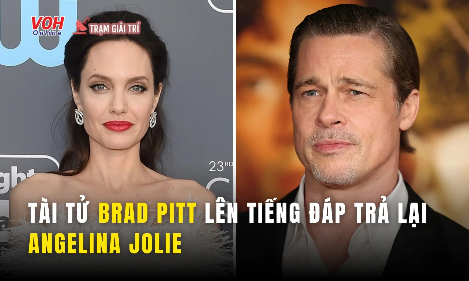 Brad Pitt đáp trả cáo buộc bạo hành Angelina Jolie 