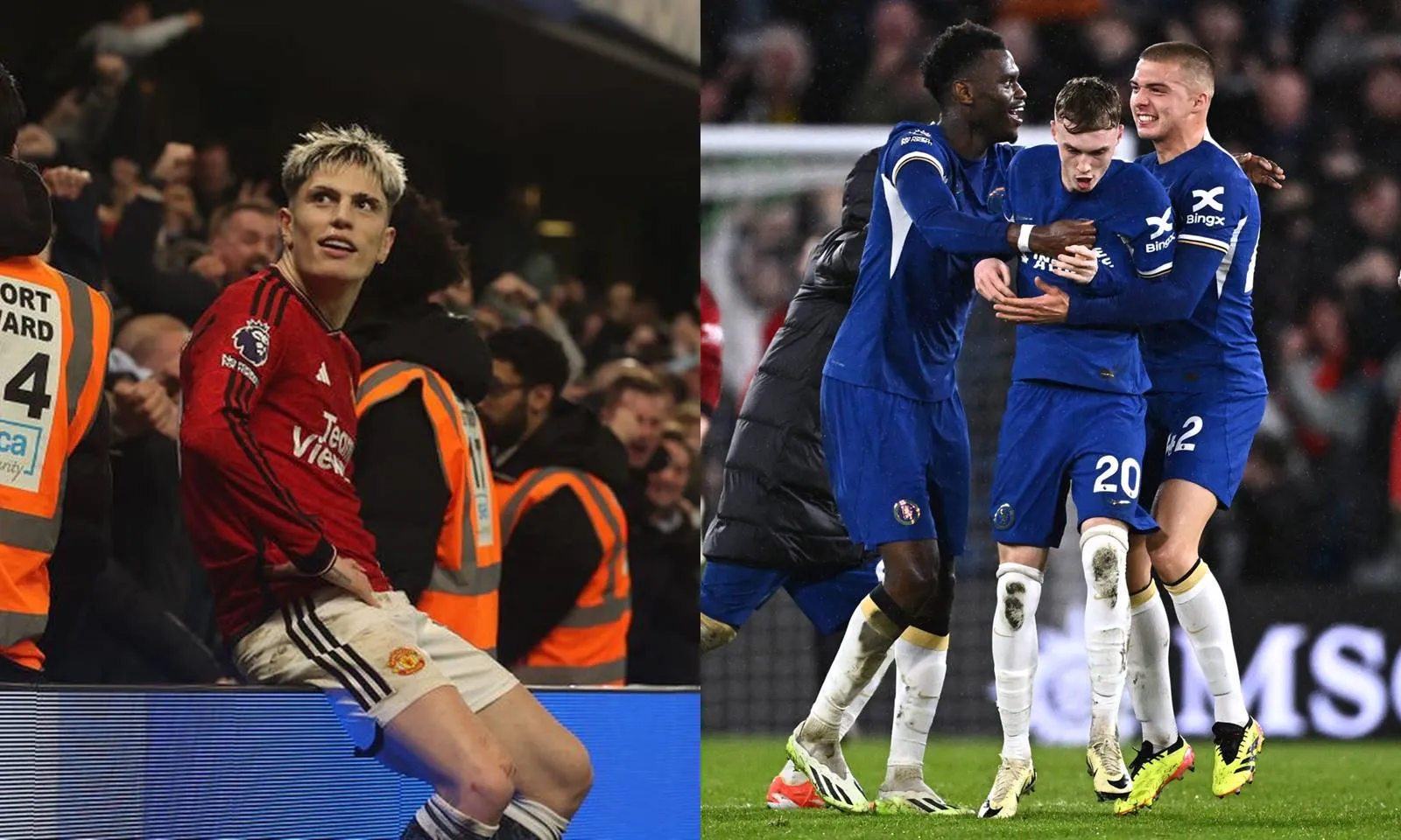 Garnacho bị chỉ trích vì pha ăn mừng bàn thắng trong trận gặp Chelsea