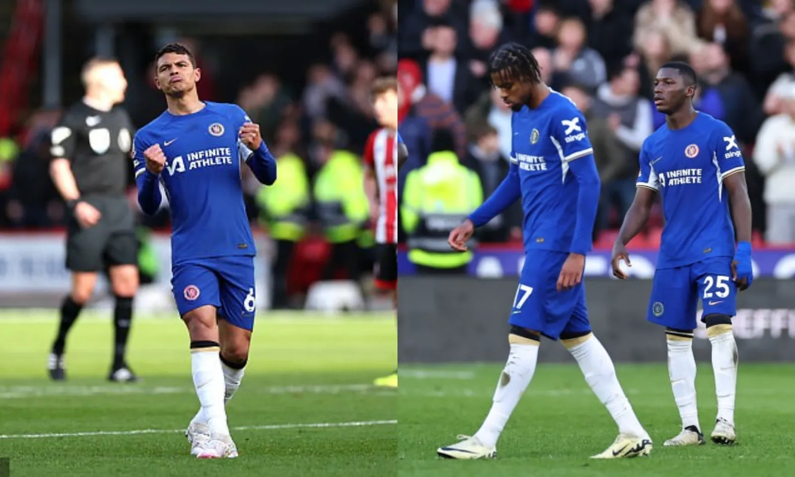 Chelsea sụp đổ ở phút 90+3, phí hoài công sức của Silva và Madueke 