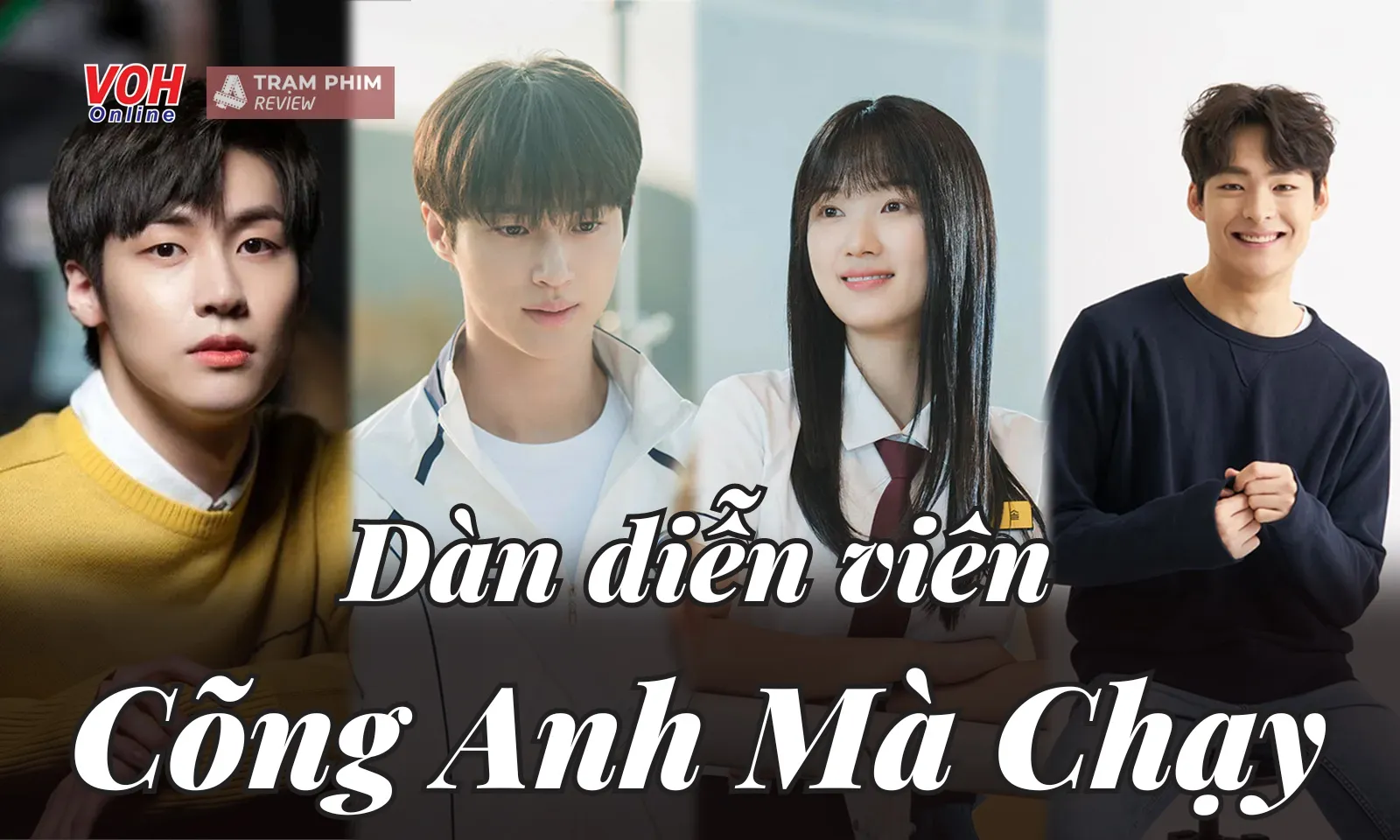 Dàn diễn viên Cõng Anh Mà Chạy: Kim Hye Yoon xuyên không giải cứu Byeon Woo Seok