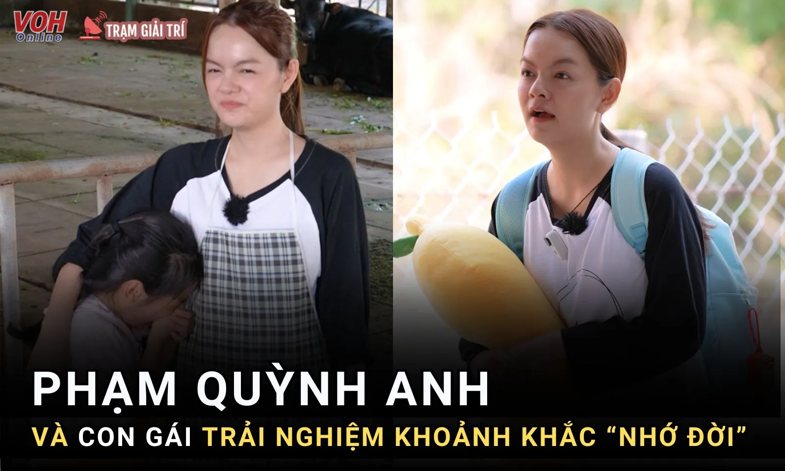 Phạm Quỳnh Anh trải nghiệm cuộc sống mới khi tham gia Mẹ Siêu Nhân