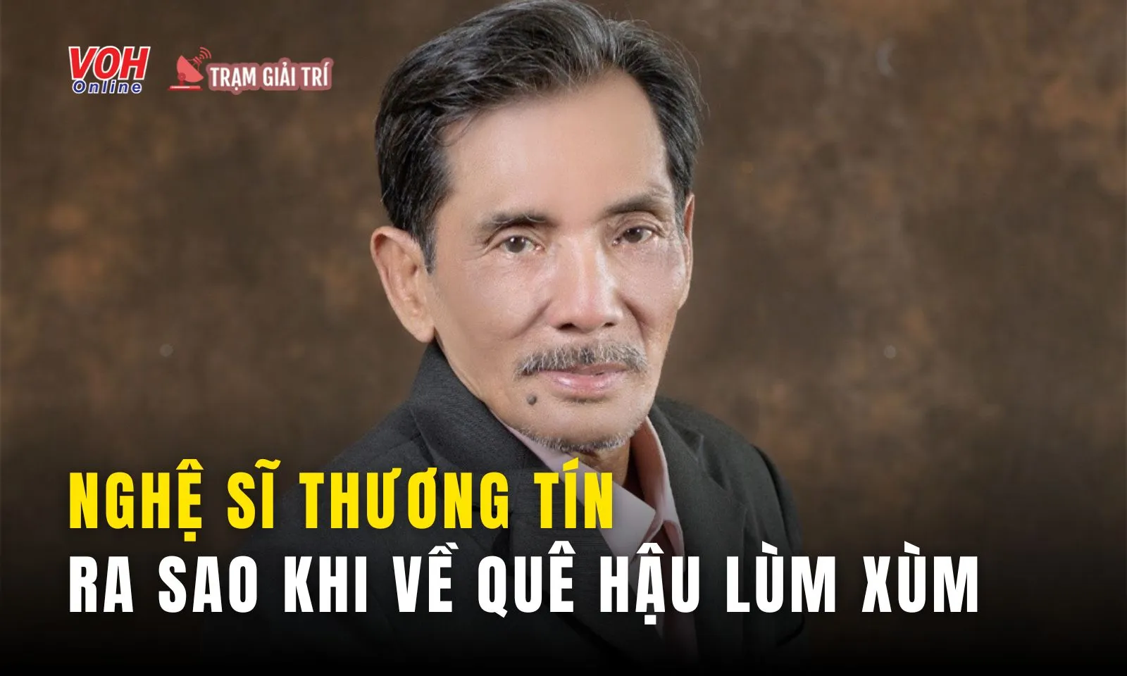 Nghệ sĩ Thương Tín không ở cùng vợ sau khi về quê 