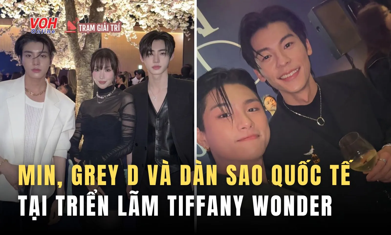 Min, Grey D đọ sắc cùng Hứa Quang Hán, ENHYPEN tại triển lãm Tiffany Wonder Nhật Bản 