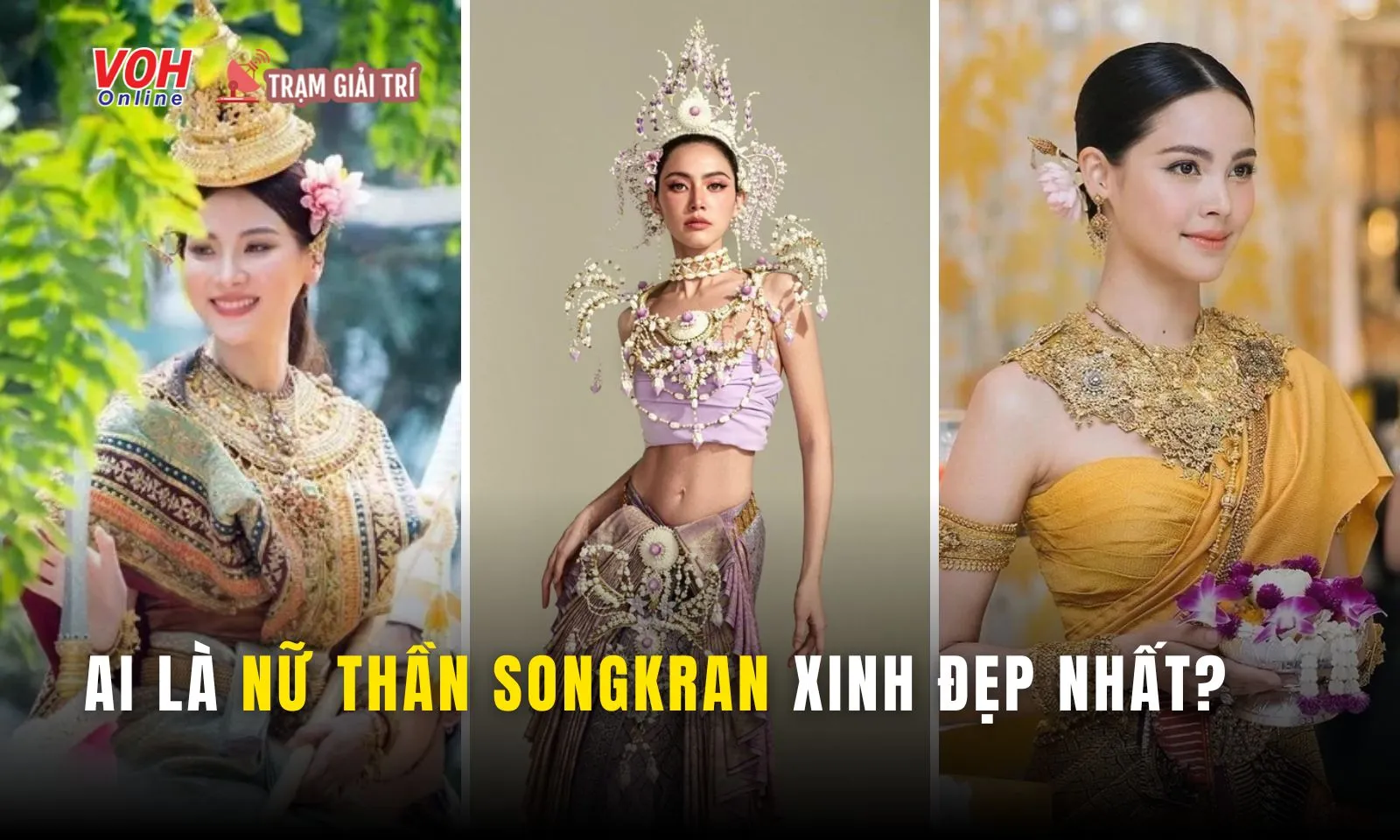 Điểm lại các nữ thần Songkran xinh đẹp tuyệt trần của mùa hội té nước