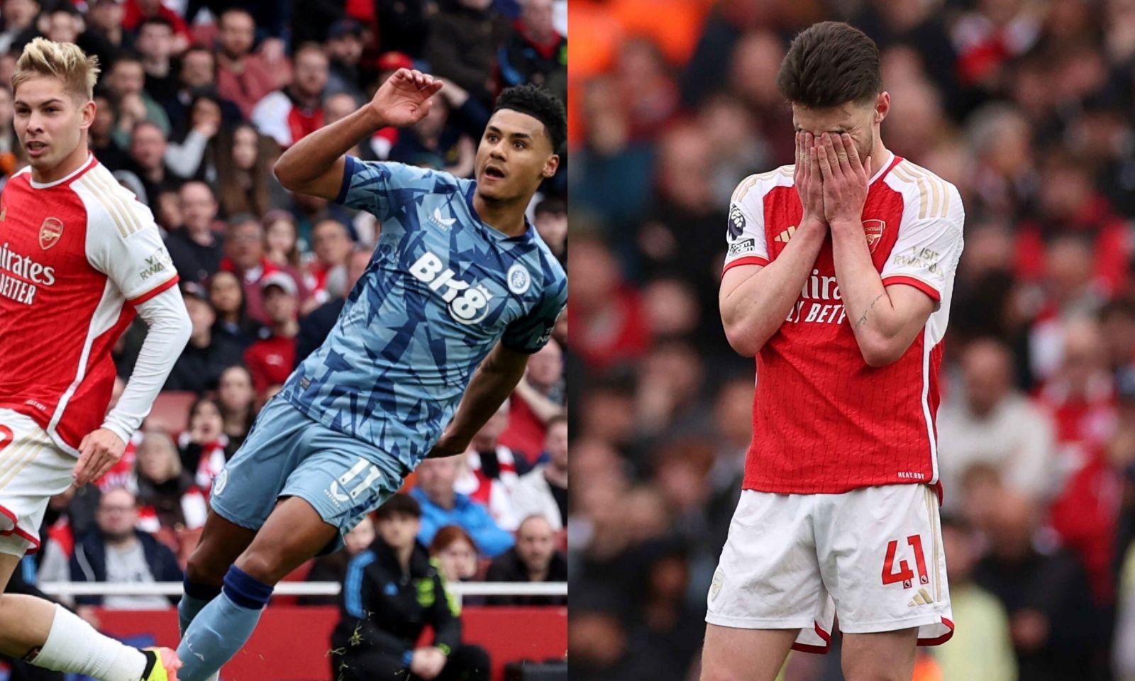 Rice yêu cầu Arsenal ghi nhớ bài học Aston Villa: Nếu không thể thắng thì đừng thất bại