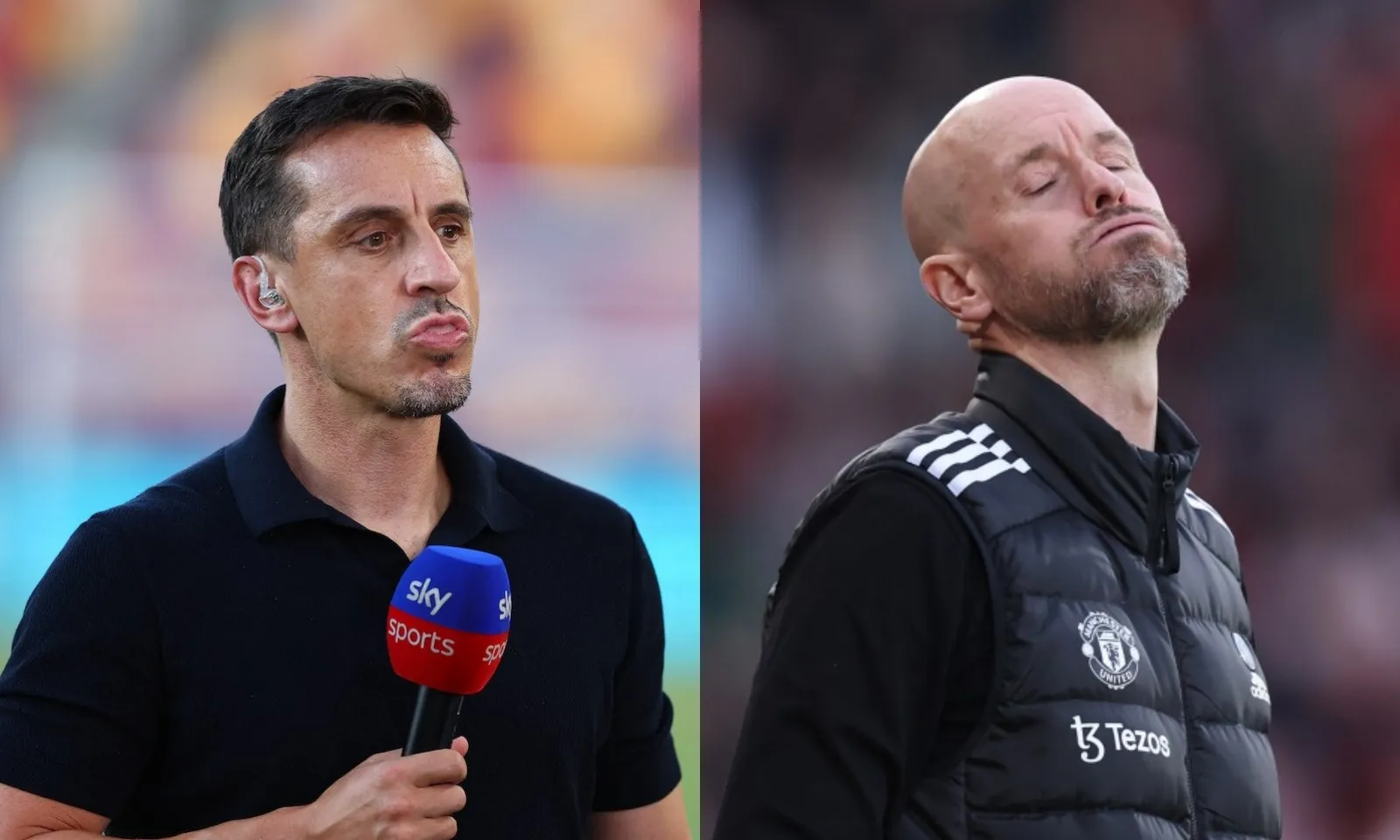 Gary Neville nhìn ra 2 trận đấu định đoạt tương lai Ten Hag tại MU