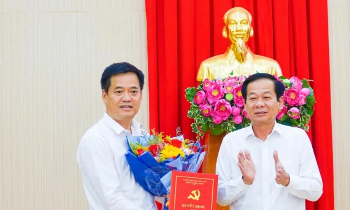 Phó chủ tịch tỉnh Kiên Giang Lê Quốc Anh làm bí thư Thành ủy Phú Quốc