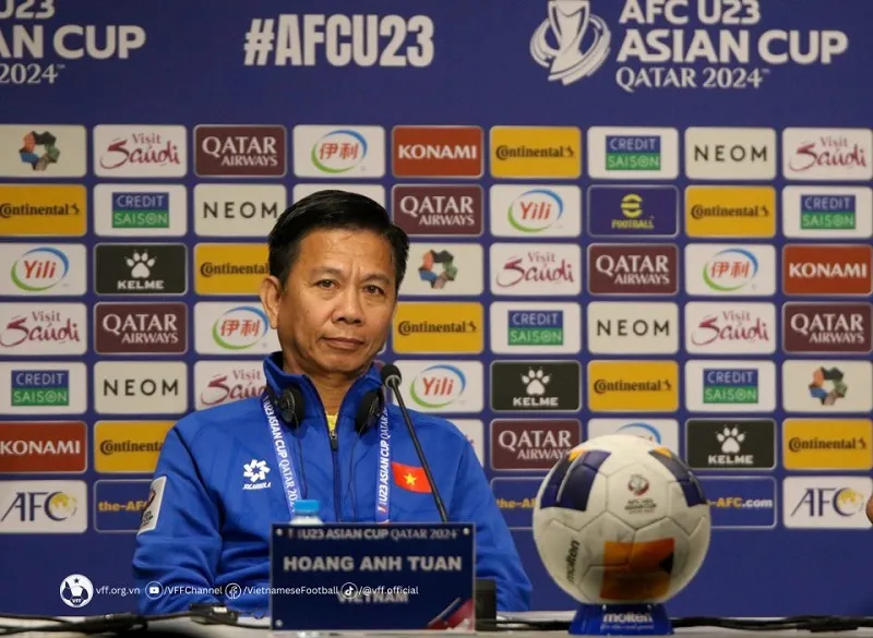 HLV Hoàng Anh Tuấn tin U23 Việt Nam sẽ thể hiện tốt tại U23 châu Á 2024 - Ảnh: VFF