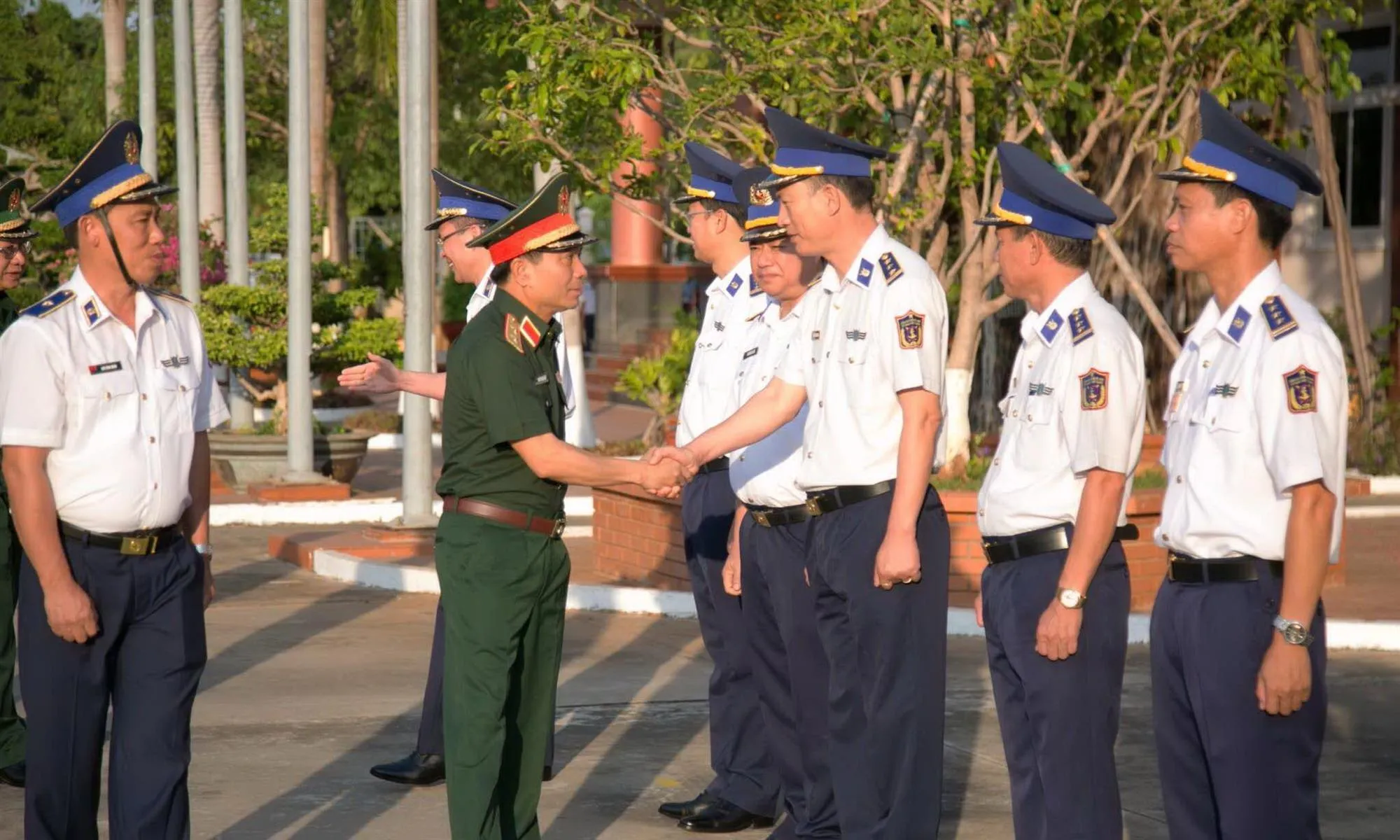 Bộ Tổng Tham mưu kiểm tra công tác sẵn sàng chiến đấu tại Bộ Tư lệnh Vùng Cảnh sát biển 3-1