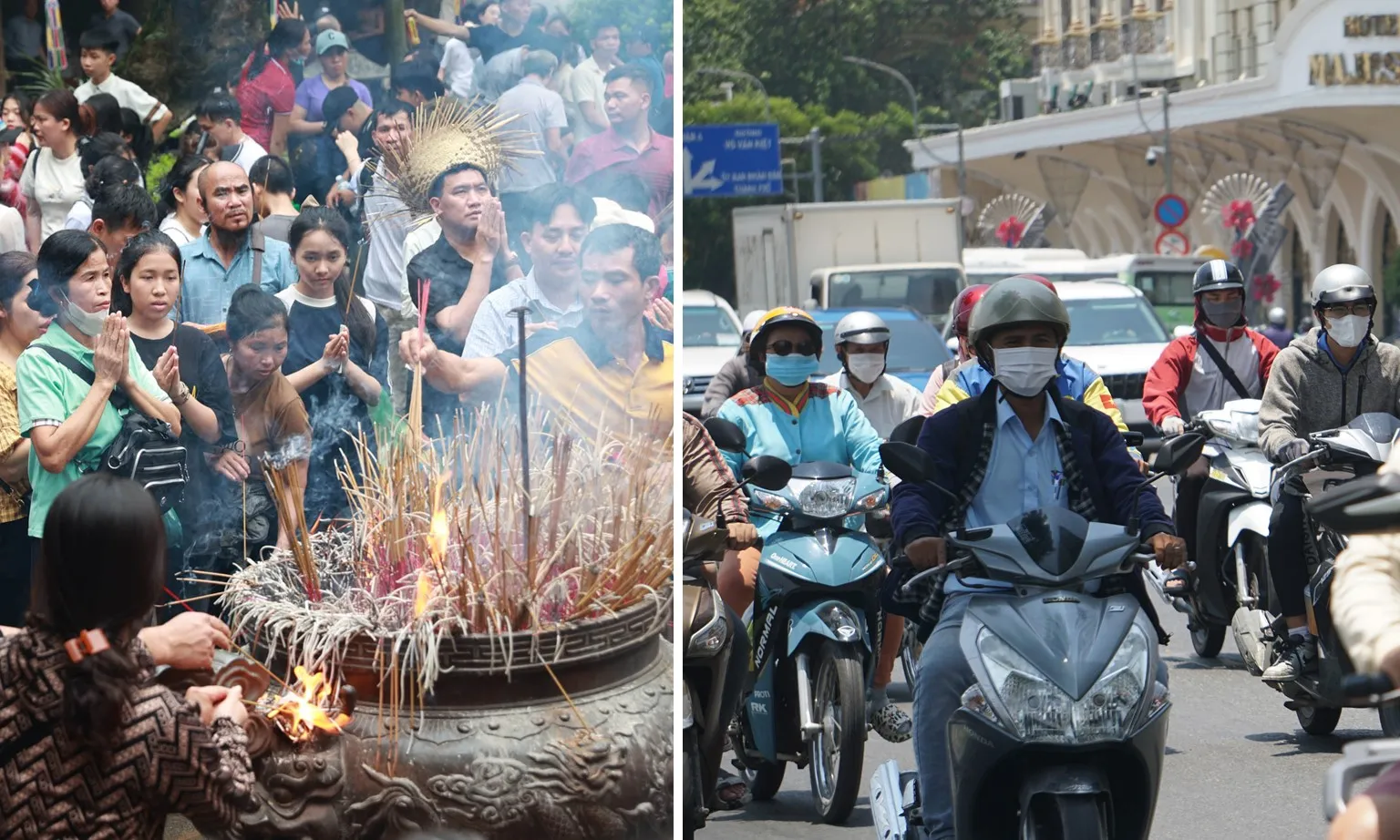 Điểm tin chiều 18/4: Người người chen nhau gây ùn ứ ở Đền Hùng | Thời tiết nóng trở lại từ ngày 19/4