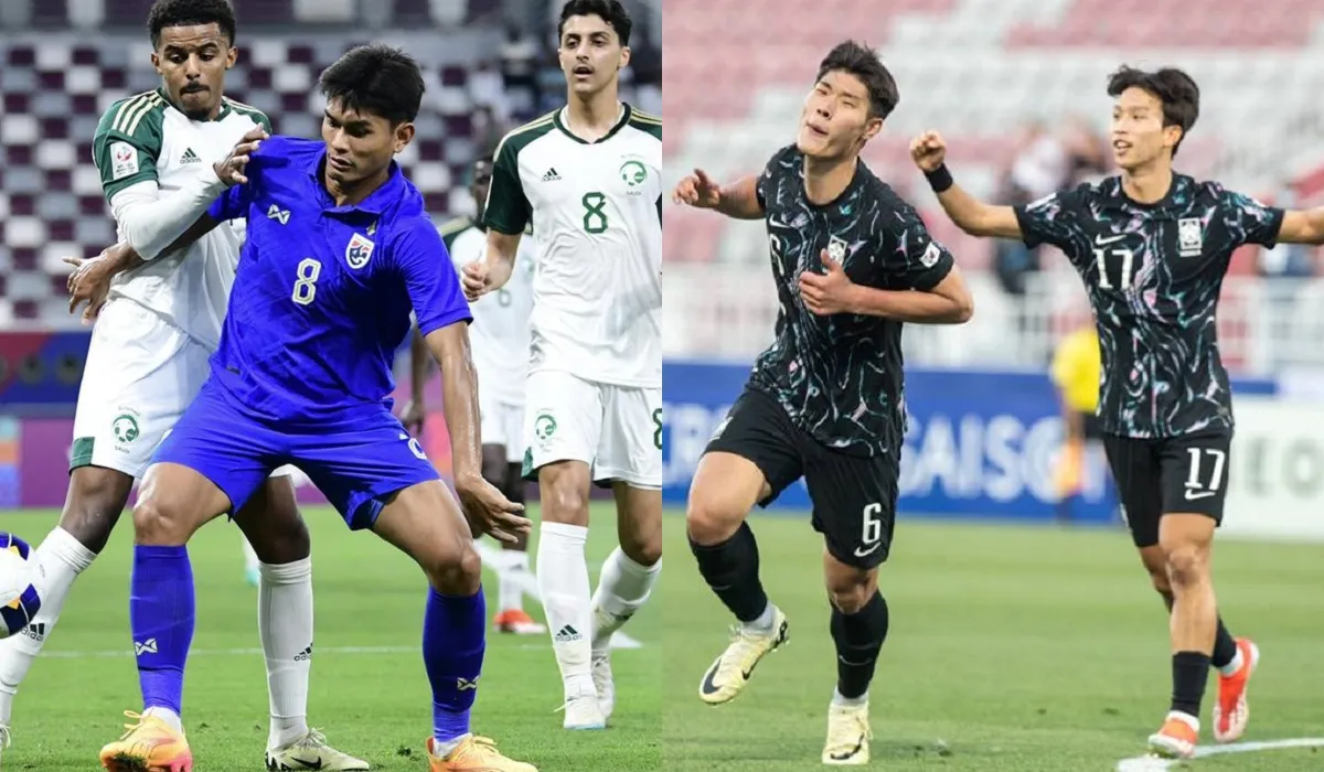 Kết quả VCK U23 châu Á 2024: U23 Thái Lan thảm bại | Hàn Quốc và Nhật Bản thẳng tiến Tứ kết