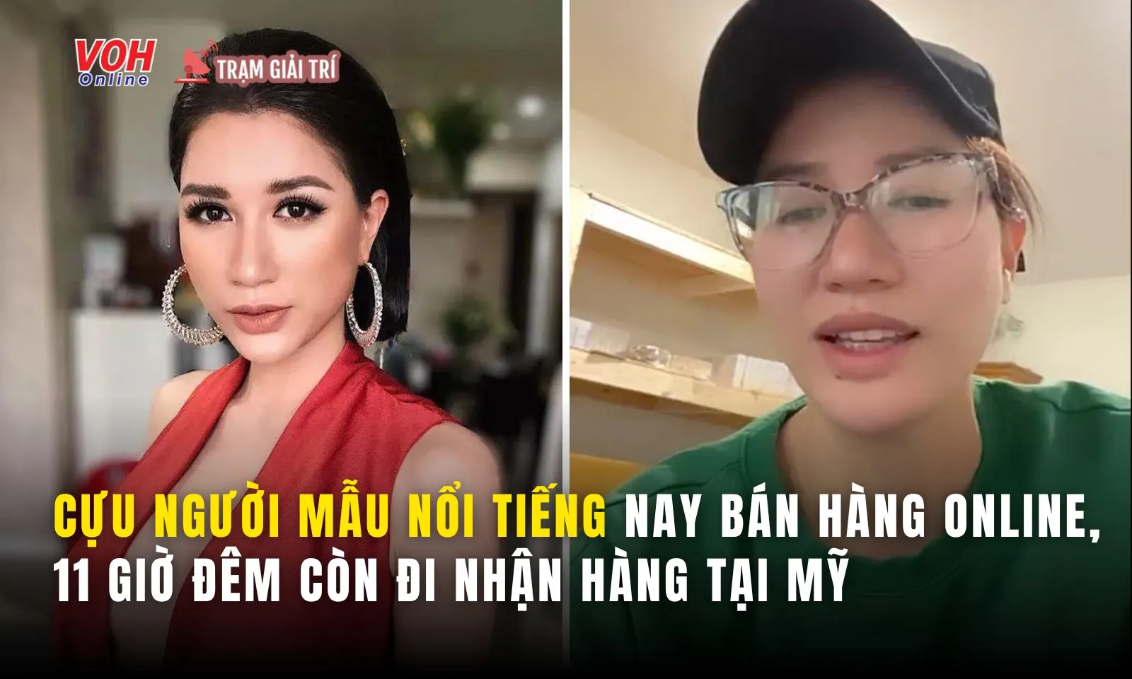 Người mẫu nổi tiếng chật vật kiếm sống tại Mỹ, vỡ nợ chuyến hàng