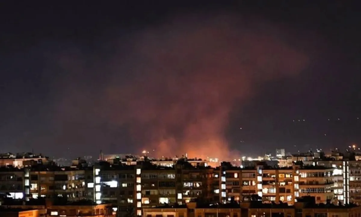 Israel tấn công địa điểm quân sự ở miền Nam Syria