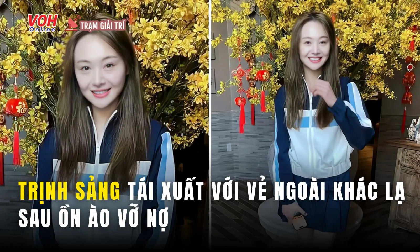 Trịnh Sảng tái xuất với diện mạo khác lạ sau ồn ào vỡ nợ
