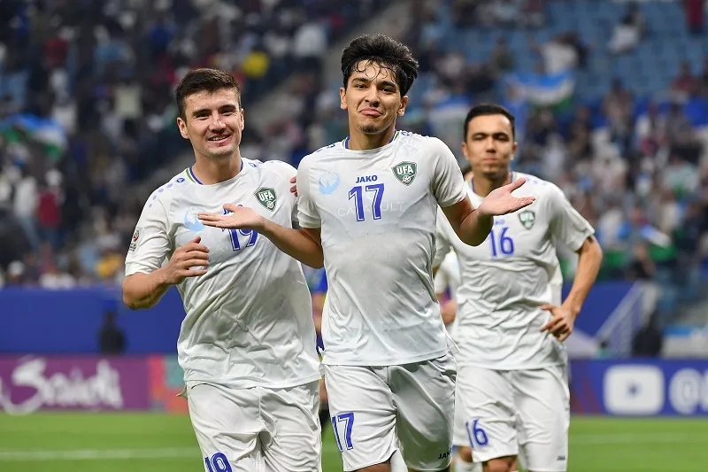 U23 Uzbekistan dẫn đầu bảng D VCK U23 châu Á 2024 - Ảnh: internet