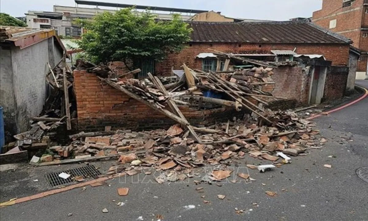 Đài Loan: Lại xảy ra động đất ở miền Đông