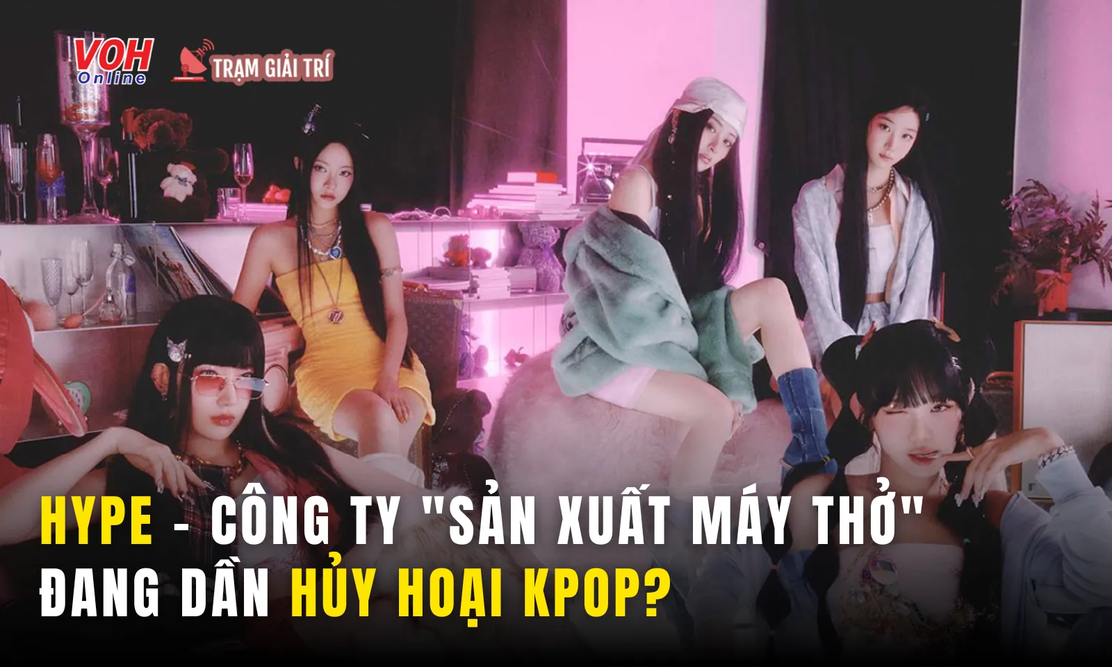 HYBE Corporation, công ty sản xuất máy thở đang dần hủy hoại Kpop? 