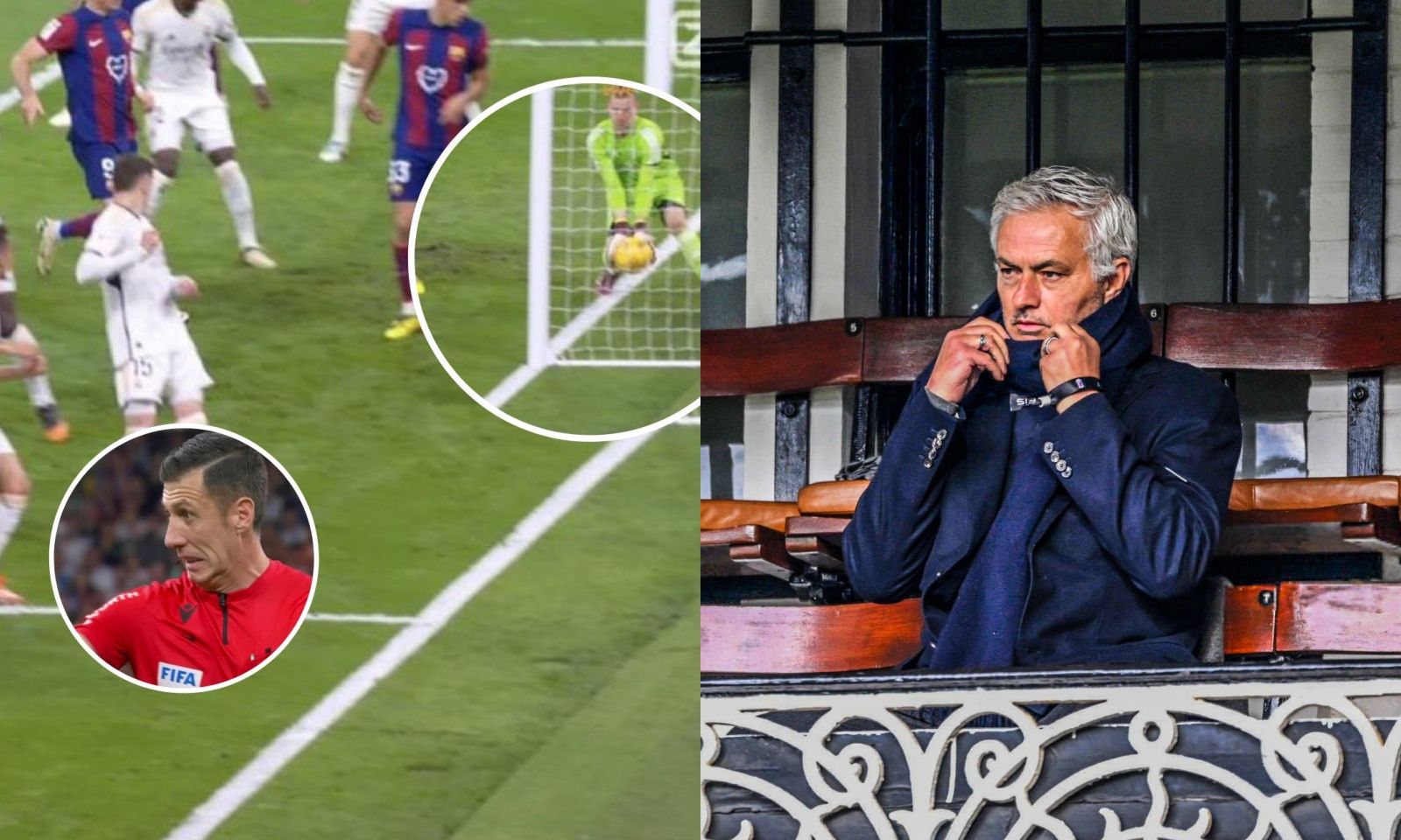 Tin bóng đá mới nhất: Lý do El Clasico không có Goal-line | Mourinho dự khán Ngoại hạng Anh