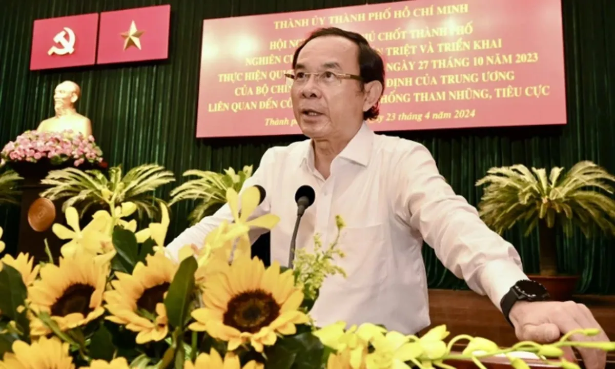 Bí thư Nguyễn Văn Nên: Đẩy mạnh thực hiện chế độ kiểm soát quyền lực, chống tham nhũng