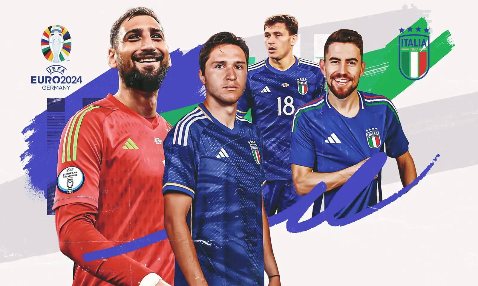 Đội hình dự kiến tuyển Ý tại EURO 2024: Chiesa gồng gánh hàng công | Điểm tựa tiểu Buffon